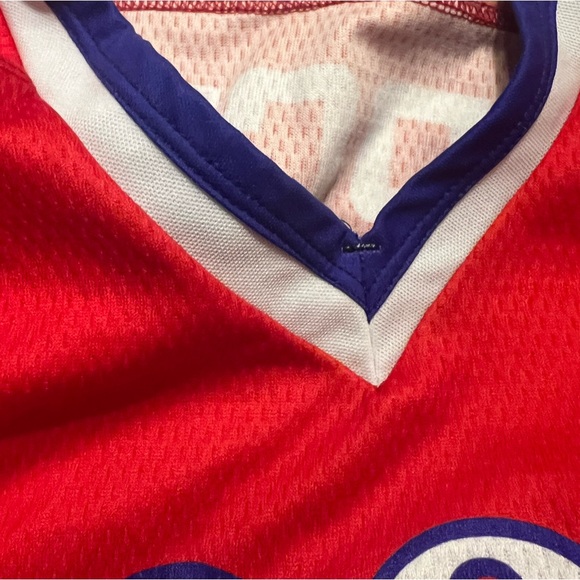 Vintage Poccha Russian National Ice Hockey #35 Mesh Hockey Jersey Rare - Picture 10 of 11